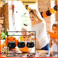 DIACHAMY Halloween Candy Bowls, Pumpkin Shape Party Decoration Witch Candy Bowls, Decorative Hallowe