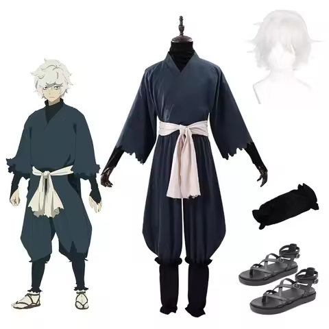 Gabimaru Cosplay Costume Anime Jigoku Raku Hell's Paradise Jigokuraku Uniform Pants Kimono Samurai N