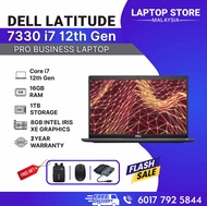 Dell Latitude 7330 New Laptop | i7 12th Gen | 16GB RAM | 1TB SSD | Slim & Lightweight Office Laptop 