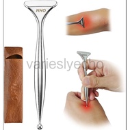 2-in-1 Acupuncture Pen,Fascia Blaster for Pain Relief, Stainless Steel Gua Sha Scraper & Acupressure