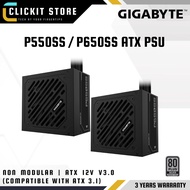 GIGABYTE P550SS / P650SS Power Supply 550W 650W ATX 3.0 NON MODULLAR PSU | GP-P550SS /GP-P650SS