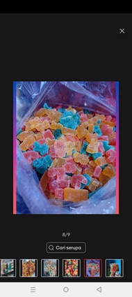 yupi gummy radem mix kiloan /peremen jely kemasan 1kg