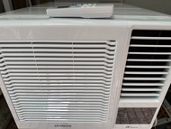 1匹日立變頻窗口機冷氣機(2個月機）