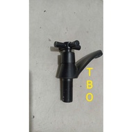 Kedeng Sink Faucet, Sink Water Faucet, Black Iron Faucet 1/2"