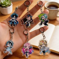 6Pcs Alien Stage Concert Keychain Set Ivan Hyuna, Till Sua Mizi Luka Live Performance Acrylic Charms