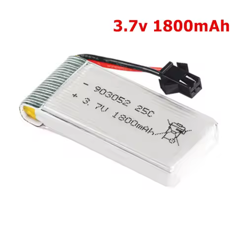 3.7V 1800mAh 903052 lipo Battery For RC Quadcopter Drone Spare Parts 1s 3.7v Rechargeable Li-PO Batt