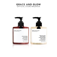 Grace and Glow Brightening Solution Body Wash + English Pear and Freesia Anti Acne Solution Body Was