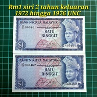 A699 rm1 siri 2 UNC duit kertas lama rm1 lama barang antik barang lama mata wang lama kedai duit lam