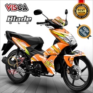 Decal Blade 110 Old Full Body Stiker Motor Blade 110 Full Body Striping Blade 110 Variasi RACING