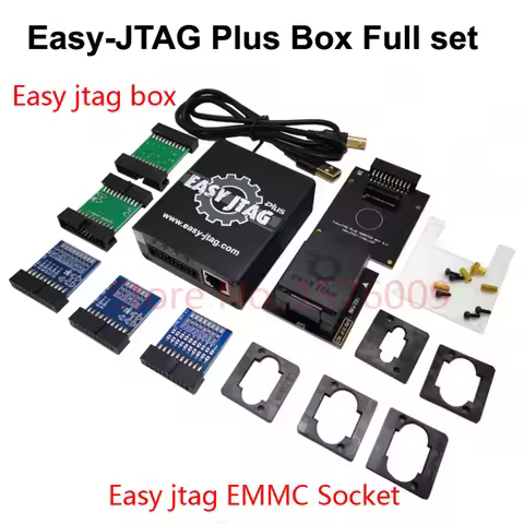 2025 ORIGINAL New Version Full Set Z3X Easy Jtag Plus Box Easy-Jtag plus box+ EASY JTAG EMMC 6 IN 1 