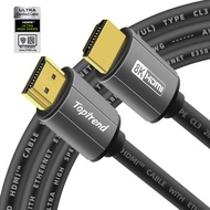 Serbuuuu Toptrend 4K 8K HDMI Cable 1M 2M 3M 4M CL3 Rated 18Gpbs High Speed HDMI 2 21 Cable Supports 