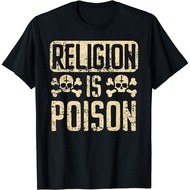 New Limited Anti Religion Agnostic Craft Atheist Religion Is Poison T-Shirt