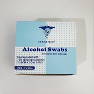 Alcohol Swabs/ Antiseptic Skin Cleanser Cosmos Meds