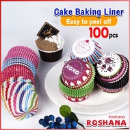 100pcs Cupcake Liner Muffin Cupcake Cake Baking Liner Wrapper Paper Cup
