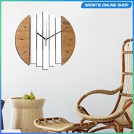 [Beauty] 12'' Wooden Wall Clock Wall Clocks with - Modern Xylophone Design Clocks Decorative Home Kitchen - Battery Operated