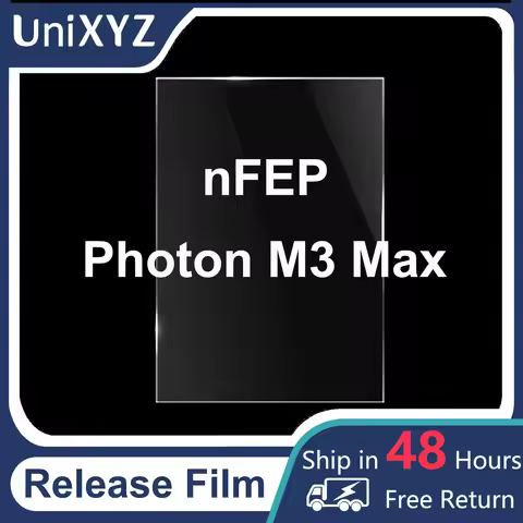 nFEP and FEF Film for ANYCUBIC Photon M3 Max Resin VAT Replacement Film with Lower Adsorption Force 