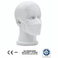 Dr.TWL Ear Loop Design FFP2 N95 Equivalent Face Mask 30-100 PCs Disposable Respirator (Dermatologist