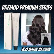 BREMOD PREMIUM SERIES COCOA BUTTER HAIR COLOR 100 ML - 3.0 DARK BROWN