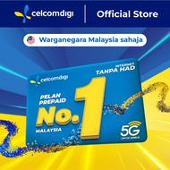 CelcomDigi Prepaid 5G Edisi Biru SIM Card