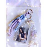 GANTUNGAN Bagcharm| Keychain | CUSTOM PHOTO KEYCHAIN 2 PHOTO/ in 1 Custom Keychain/ Keychain Couple 