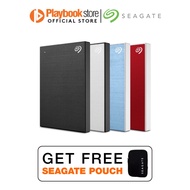Seagate 2Tb One Touch External HDD Portable Hard Drive USB 3.0 Slim With Free Rescue Data Recovery