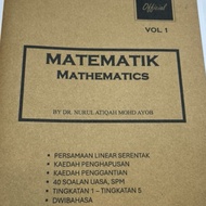 UASA NOTA & Latihan Matematik Persamaan Linear Serentak Algebra 🎒Tingkatan 1-Tingkatan 5 UASA & SPM