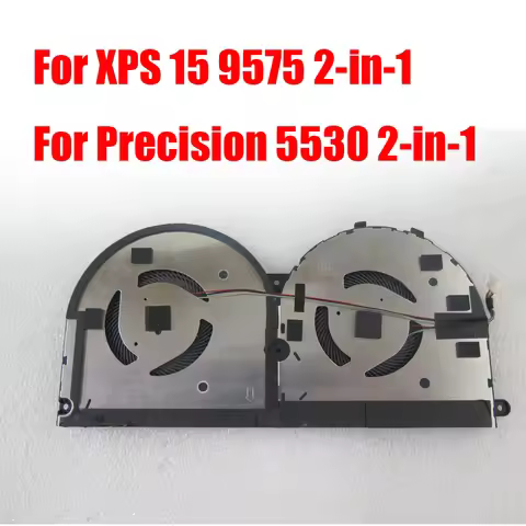 Laptop CPU Fan For DELL For XPS 15 9575 2-in-1 For Precision 5530 2-in-1 DC28000KDD0 0P354T P354T NS