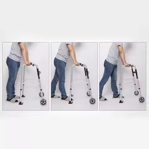 Glide Anti Skid Skis with Special Skid Type Foot Pads for Sliding And
