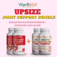[UPSIZE JOINT SUPPORT BUNDLE] Triple Strength Glucosamine Chondroitin MSM + Joint Collagen Type 2 - 