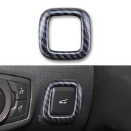 Carbon Fiber Car Rear Light Switch Button Panel Frame Cover Trim for Ford Ranger Everest Endeavour 2015 - 2020 Accessories