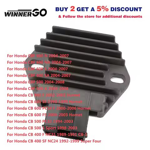Voltage Regulator Rectifier for Honda CBF600 S N SA NA CBF500 A CB900F Hornet CB600F PC34 F CB500 PC