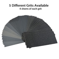 42Pcs/set Wet Dry Sandpaper Waterproof Sand Paper Grit 1000/2000/3000/5000/7000