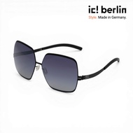 ic berlin Angelina T.- Black Sunglasses Metal Frame