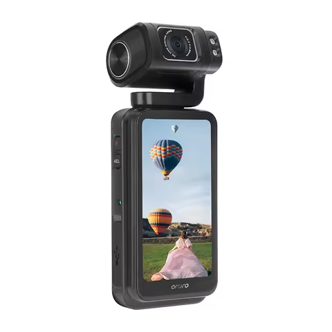 ORDRO M3 5K 4K Pocket Action Camera Camcorder for YouTube Vlog Photography 2-axis Gimbal Stabilizati