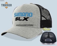 Topi Trucker Jaring SHIMANO SLX - Abu Hitam JK