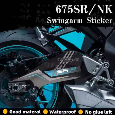 For 675 NK 675 sr-r SR 675 nk 675 SR-R Refit Motorcycle Racing Swingarm Decal Rotating Shaft Waterpr