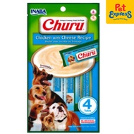 Inaba Churu Chicken with Cheese Recipe Dog Treats 14gx4 (USD-614) (EXPIRATION DATE: August 1, 2026)