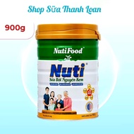 (HSD T7-2027) Sữa Bột Nguyên Kem NutiFood 900g.