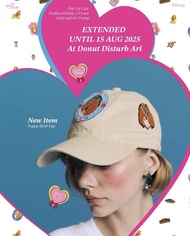 🤍💛New+พร้อมส่ง🤍💛หมวกสีครีมแบรน Endless♾️holiday🤍รุ่น Lady and the Tramp💛Limited🐾ลายสวย น่ารัก หายาก🤍