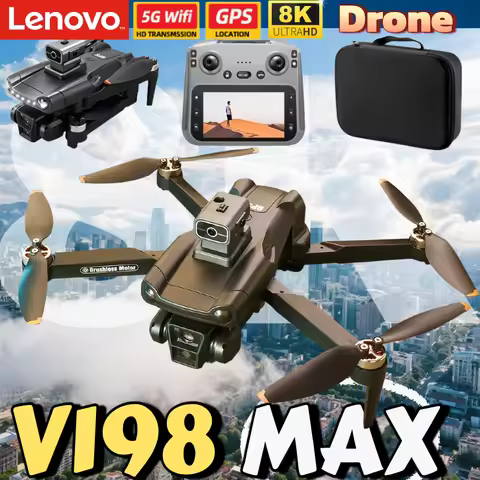 Lenovo Drone True GPS 8K Camera V198 MAX XT606 A1R S-X1 Remote Control WIFI RC Quadcopter Obstacle A