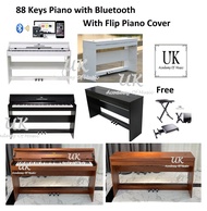UK Digital Piano 88 Standard Keyboard Keys Bluetooth wireless connection Free Piano Stool