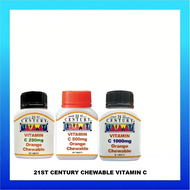 21ST CENTURY VITAMIN C BOLEH DIKUNYAH / 21ST CENTURY CHEWABLE VITAMIN C 250MG / 500MG / 1000MG
