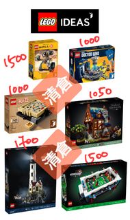 Lego 清倉 [Ideas] 21303 WALL-E (👇👇描述另刊 21304 21305 21325 21335 21337)