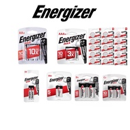 [ ENERGIZER ] Max Alkaline & Lithium Coin Batteries AA AAA AAAA (E96 / LR61) C D 9V 23A 27A CR2016 C