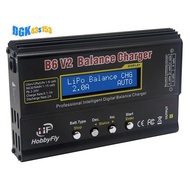 Balance Charger Replacement for  B6 V2 B6AC Aircraft Model Charger 80W Smart Lithium Battery Charger
