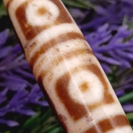 💥Ready Stock💥 53.3mm X 12.4mm 老矿 水草玛瑙 四眼天珠 Moss Agate 4 Eyed Dzi Four Eye Dzi 4 Eyes Dzi Manik CW436