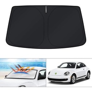 KUST Windshield Sun Shade for Volkswagen VW Beetle 2012-2019 Accessories Custom Fit Sunshade Window 