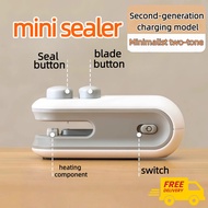 Bag Sealer Machine Plastic Sealer Food Sealer Portable Sealer Mini Sealer  Kitchen Sealer Food Saver