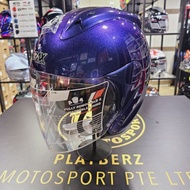 NEW TRAX TR03ZR DRAGON BLUE HELMET