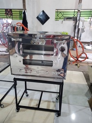 OVEN GAS 40 X 60 FREE 2 LOYANG, PEMATIK ,KAKI OVEN ,PENGATUR SUHU